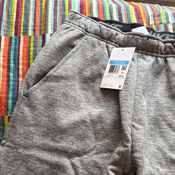 Nike Heather Gray Joggers size medium new with tags standard fit cuff - Picture 3 of 11